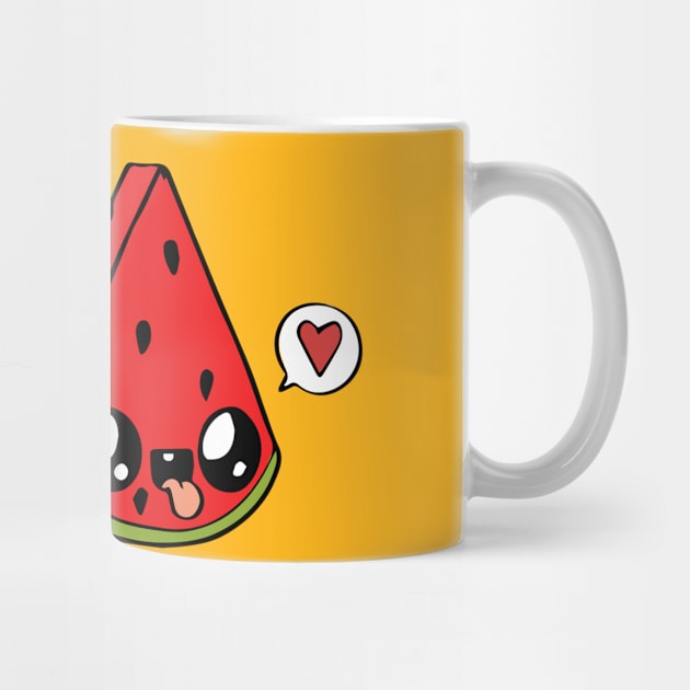 Charming watermelon by AmurArt